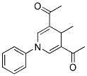 3,5-DIACETYL-4-METHYL-1-PHENYL-1,4-DIHYDROPYRIDINE Struktur