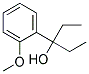 3-(O-METHOXYPHENYL)-3-PENTANOL Struktur