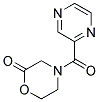 4-(PYRAZINYLCARBONYL)MORPHOLINEMONOOXIDE Struktur