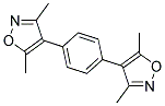 4,4'-(P-PHENYLENE)BIS(3,5-DIMETHYLISOXAZOLE) Struktur