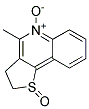 4-METHYL-2,3-DIHYDROTHIENO(3,2-C)QUINOLINE1,5-DIOXIDE Struktur