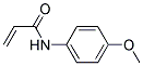 4'-METHOXYACRYLANILIDE Struktur