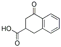 4-OXO-1,2,3,4-TETRAHYDRO-2-NAPHTHOICACID Struktur