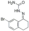 7-BROMO-1,2,3,4-TETRAHYDRONAPHTHALEN-1-ONESEMICARBAZONE Struktur