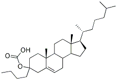 BUTYLCHOLESTERYLCARBONATE Struktur