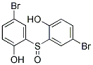 BIS(5-BROMO-2-HYDROXYPHENYL)SULFOXIDE Struktur