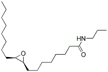 CIS-9,10-EPOXY-N-PROPYLOCTADECANAMIDE Struktur