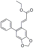 ETHYL3-(6-PHENYL-1,3-BENZODIOXOL-5-YL)ACRYLATE Struktur