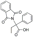 DL-2-PHENYL-2-PHTHALIMIDOBUTYRICACID Struktur