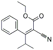 ETHYL(Z)-A-CYANO-B-ISOPROPYLCINNAMATE Struktur