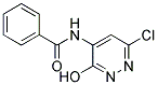 N-(6-CHLORO-3-HYDROXY-4-PYRIDAZINYL)BENZAMIDE Struktur