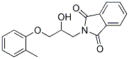 N-(2-HYDROXY-3-(O-TOLYLOXY)PROPYL)PHTHALIMIDE Struktur