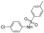 N-(P-CHLOROPHENYL)-P-TOLUENESULFONAMIDE Struktur