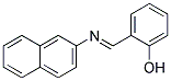 O-((2-NAPHTHYLIMINO)METHYL)PHENOL Struktur