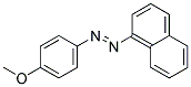 P-(1-NAPHTHYLAZO)ANISOLE Struktur