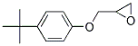 P-TERT-BUTYLPHENYL2,3-EPOXYPROPYLETHER Struktur