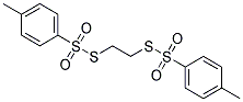 S,S'-ETHYLENEBIS(P-TOLUENETHIOSULFONATE) Struktur