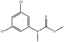 O-MethylN-(3,5-dichlorophenyl)-N-methylcarbamothioate Struktur