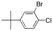 3-Bromo-4-chloro-tert-butylbenzene Struktur