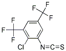 3,5-Bis(trifluoromethyl)-2-chlorophenylisothiocyanate Struktur