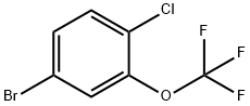 5-Bromo-2-chloro(trifluoromethoxy)benzene Structure