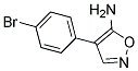 4-(4-Bromo-phenyl)-isoxazol-5-ylamine Struktur