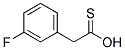 3-Fluoro-phenylthioaceticacid Struktur