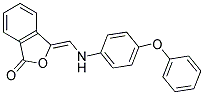 (Z)-3-((4-Phenoxyphenylamino)methylene)isobenzofuran-1(3H)-one Struktur