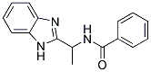 N-(1-(1H-Benzimidazol-2-yl)ethyl)benzenecarboxamide Struktur