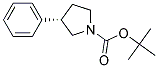 (S)-1-BOC-3-PHENYL-PYRROLIDINE
 Struktur