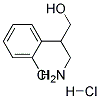 DL-3-(2-CHLOROPHENYL)-BETA-ALANINOL HCL
 Struktur