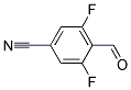 4-CYANO-2,6-DIFLUOROBENZALDEHYDE
 Struktur