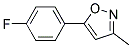 5-(4-fluorophenyl)-3-methylisoxazole Struktur