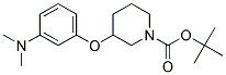 3-(3-Dimethylamino-phenoxy)-piperidine-1-carboxylic acid tert-butyl ester Struktur