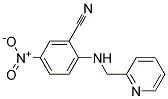 5-Nitro-2-[(pyridin-2-ylmethyl)-amino]-benzonitrile Struktur