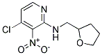 (4-Chloro-3-nitro-pyridin-2-yl)-(tetrahydro-furan-2-ylmethyl)-amine Struktur