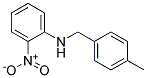 (4-Methyl-benzyl)-(2-nitro-phenyl)-amine Struktur