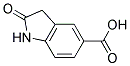 2-oxo-2,3-dihydro-1H-indole-5-carboxylic acid Struktur