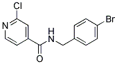 N-(4-Bromo-benzyl)-2-chloro-isonicotinamide Struktur