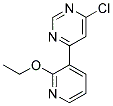 4-Chloro-6-(2-ethoxy-pyridin-3-yl)-pyrimidine Struktur