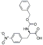 (2R)-2-{[(benzyloxy)carbonyl]amino}-3-(4-nitrophenyl)propanoic acid Struktur