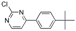 4-(4-tert-Butyl-phenyl)-2-chloro-pyrimidine Struktur