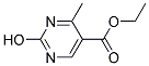 ethyl 2-hydroxy-4-methylpyrimidine-5-carboxylate Struktur