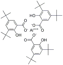 3,5-DI-TERT-BUTYLSALICYLIC ACID ALUMINUM SALT Struktur