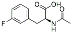 ACETYL-D-3-FLUOROPHENYLALANINE Struktur