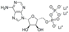 ADENOSINE-5'-DIPHOSPHATE LITHIUM SALT Struktur