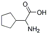 ALPHA-AMINOCYCLOPENTYLACETIC ACID Struktur