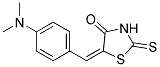 5-(4-Dimethylaminobenzylidene)Rhodanie Struktur