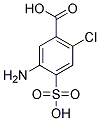 6-Chloro-3-amino-4-sulfobenzoic acid Struktur