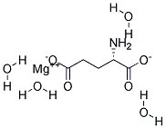 L-Glutamic acid, magnesium salt, tetrahydrate Struktur